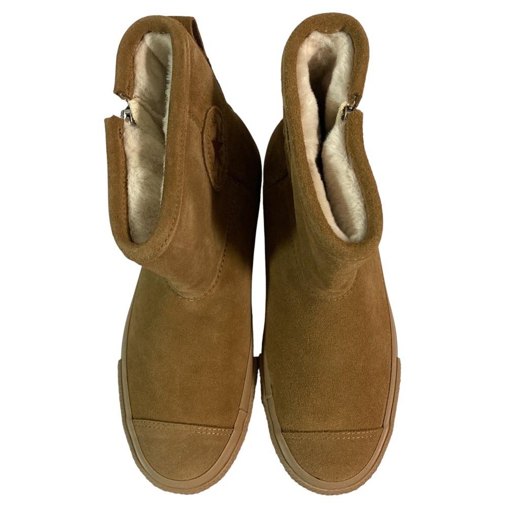 CONVERSE SUEDE ALL STAR PLTS BT Z HI Ankle Boots 9.3″” Brown Women USED