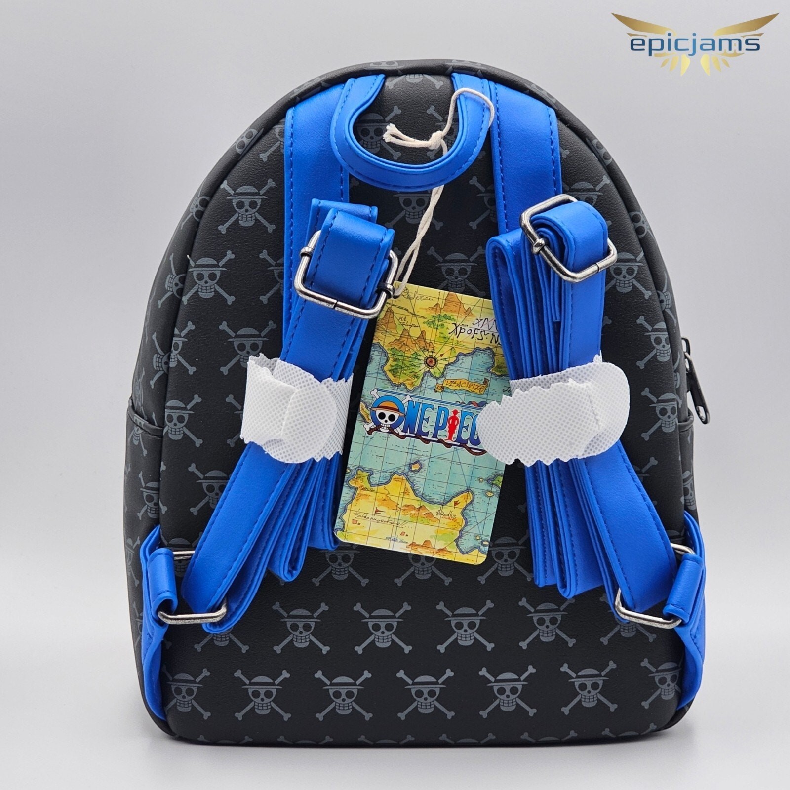 Loungefly One Piece Luffy Collage Mini Backpack New