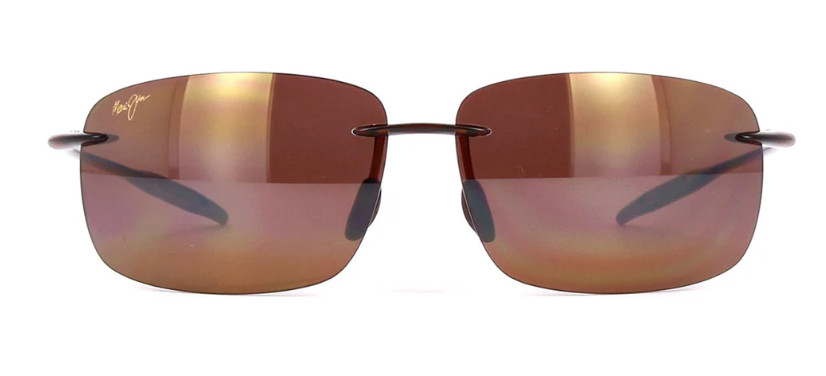 Maui Jim H422-26 Breakwall Sunglasses Brown Frame HCL Bronze Polarized Lens