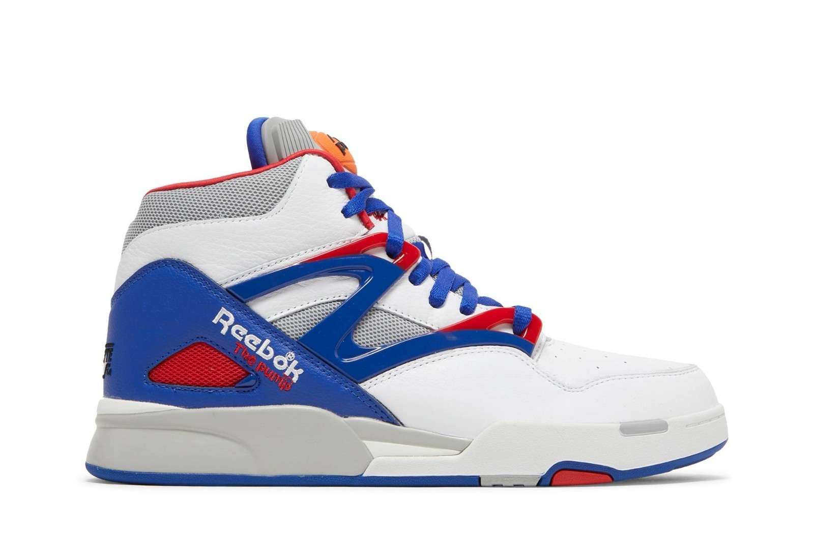Reebok Classic Pump Omni Zone 2 Pistons White Blue H01315 Men’s Size