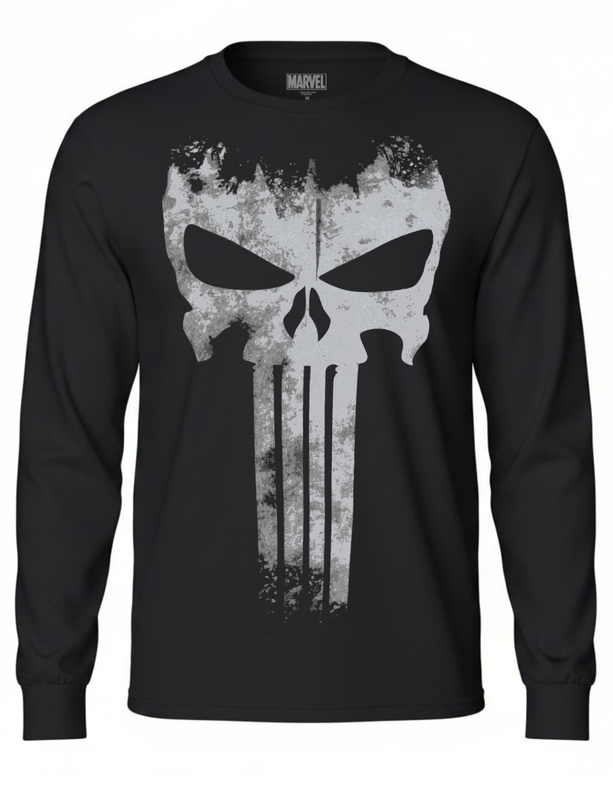Marvel Punisher Long Sleeves Graphic T shirt