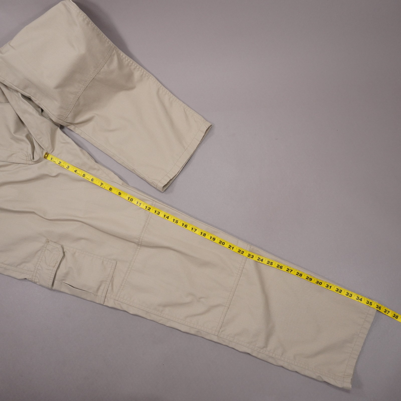 5.11 Tactical TacLite Pro RipStop Cargo Pants Mens 38X36 Khaki Poly Cotton 74273