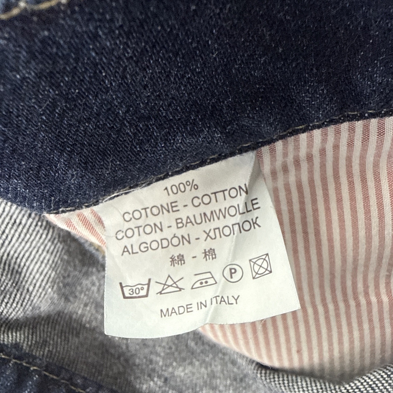 Brunello Cucinelli Mens Controllo Denim Jeans Size 54 (IT) Blue Made In Italy
