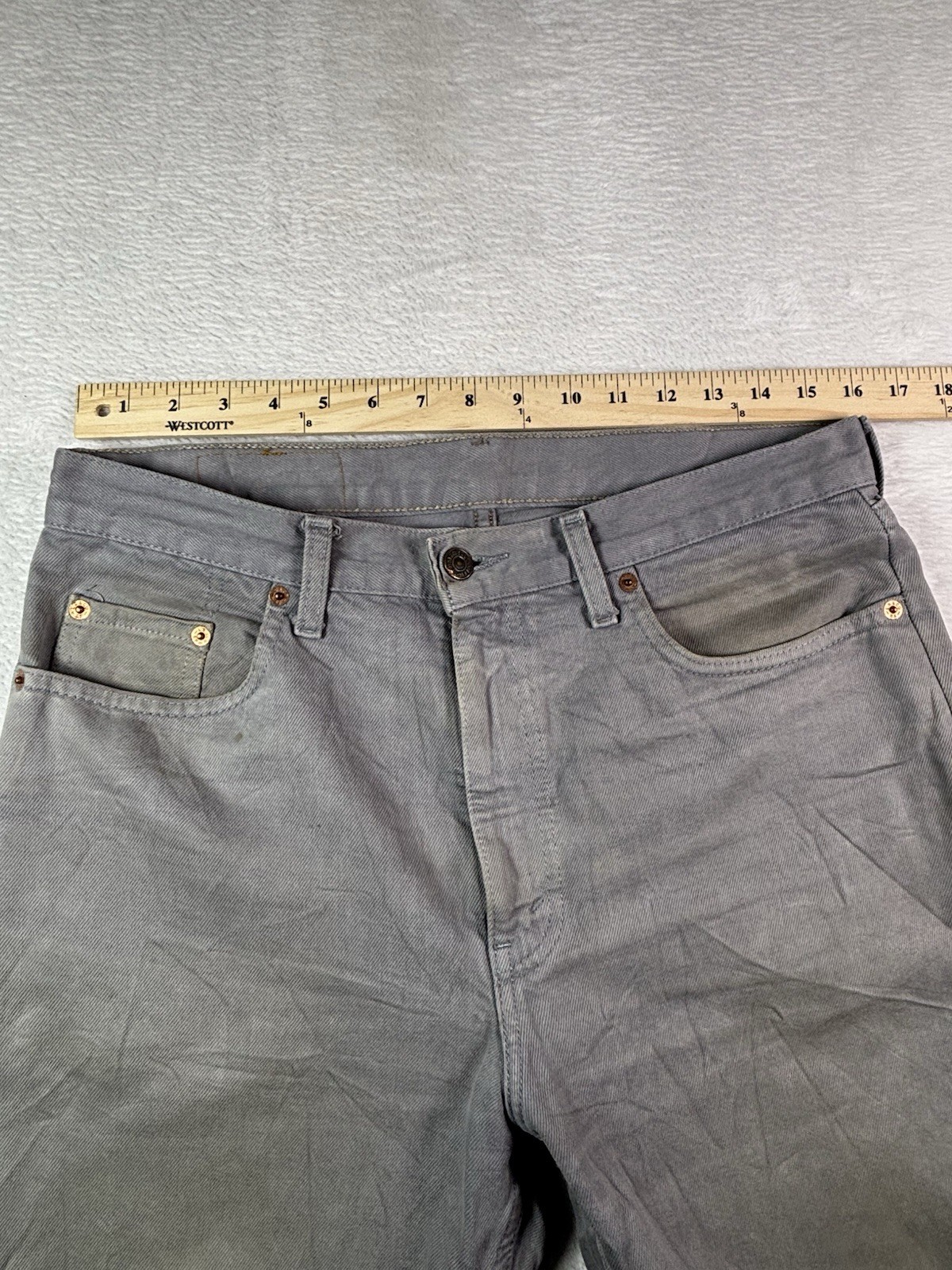 VINTAGE Levi’s 615 02 Men’s Jeans Size 33×32 Regular Straight Fit Orange Tab