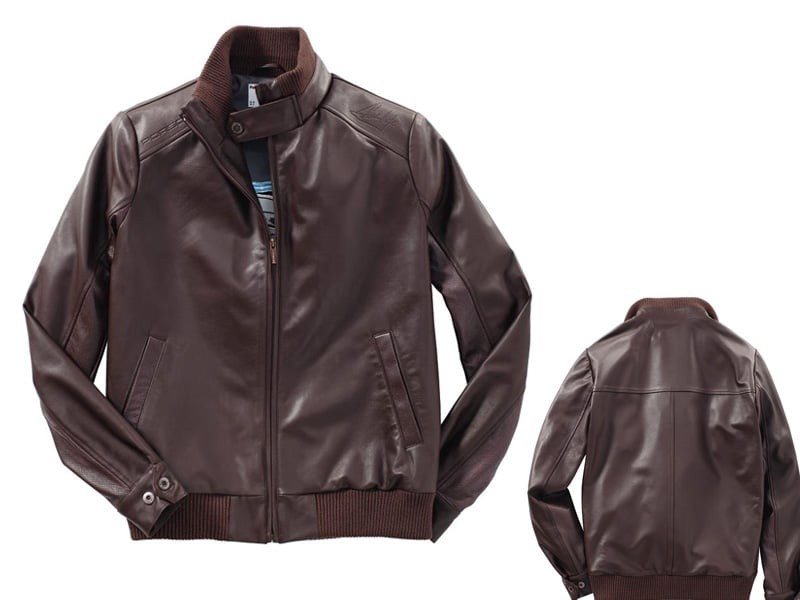 PORSCHE DRIVER’S SELECTION – STEVE McQUEEN™ PREMIUM NAPPA LEATHER JACKE