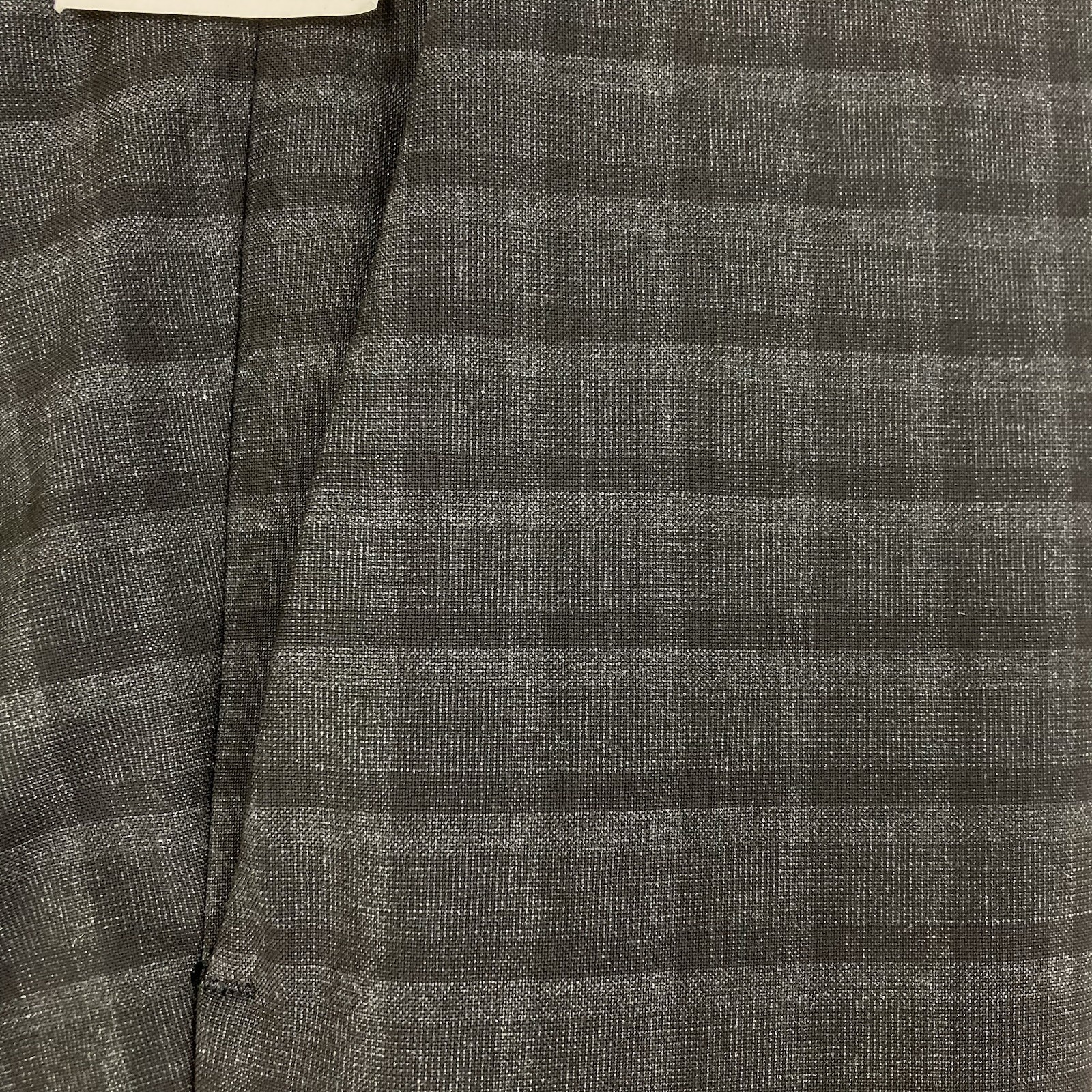 Kenneth Cole Reaction Men’s Pants Gabardine Skinny Fit Stretch 34W 32L Plaid