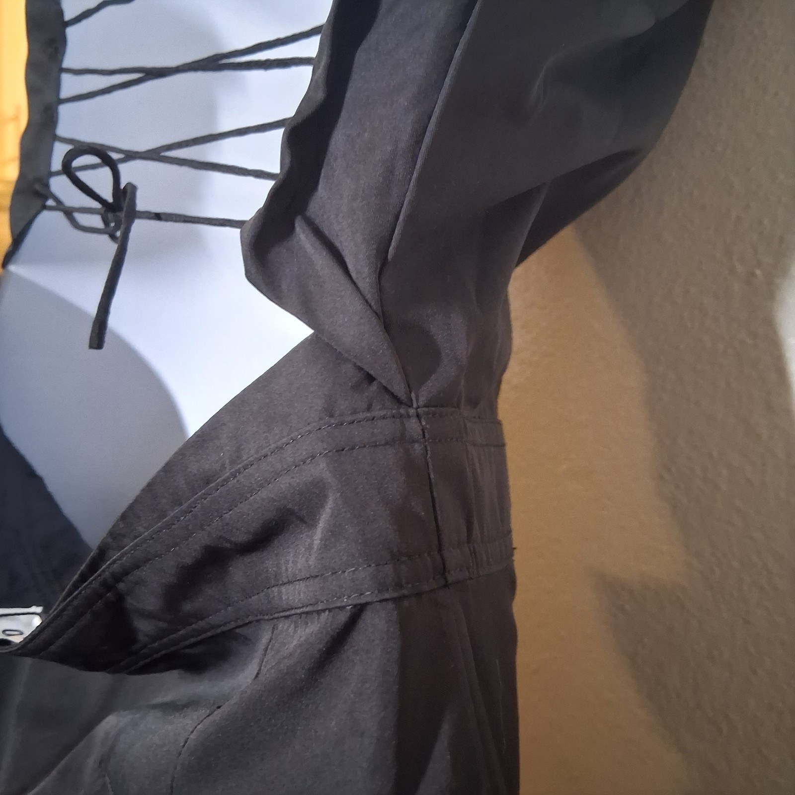 Ground(zero) 0 Women’s Gorpcore Dress Size Small Black Spaghetti Staps