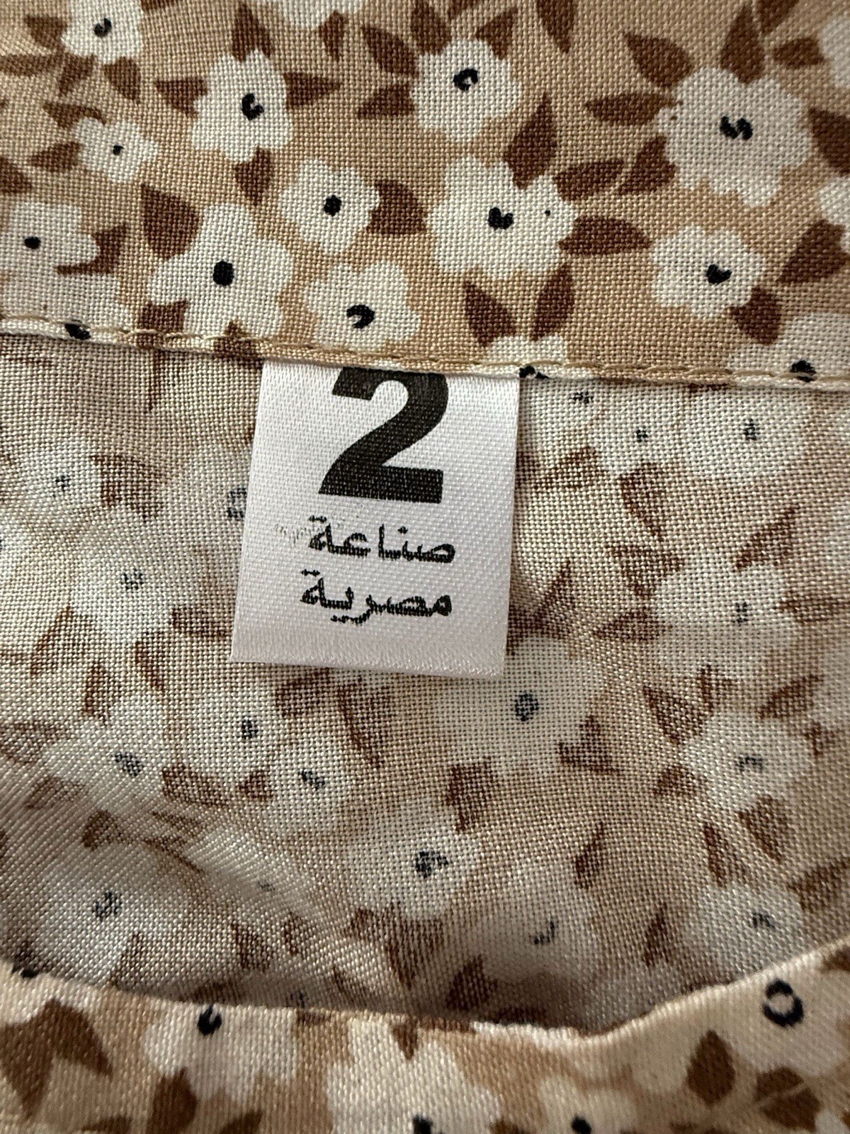 The Best Egyption Cotton dress 100% -Floral -size 2= XL /2X L