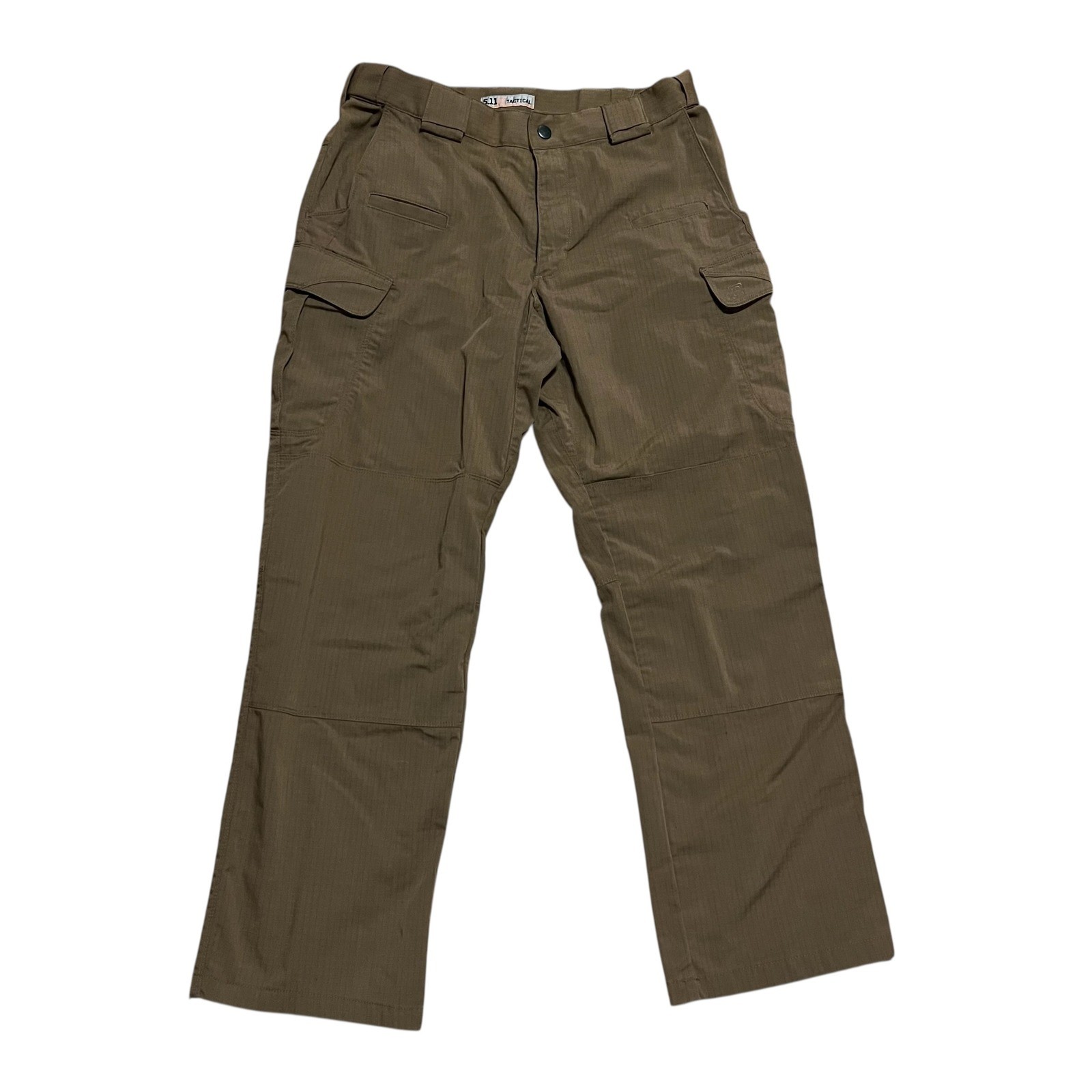 5.11 Tactical Mens Cargo Pants 32×30 Brown Ripstop Work Outdoor Military