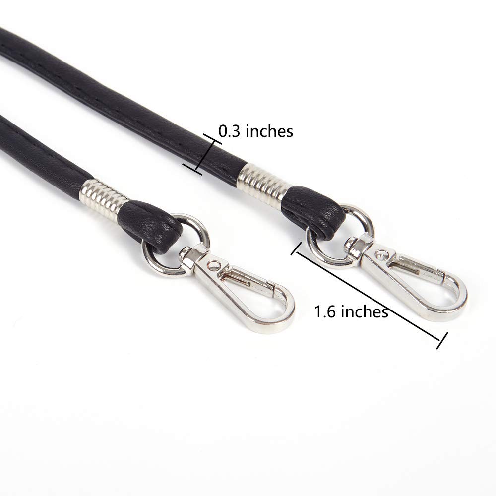 Thin Soft PU Leather Crossbody Replacement Chain Strap for Small Bag，Purse，Wa…