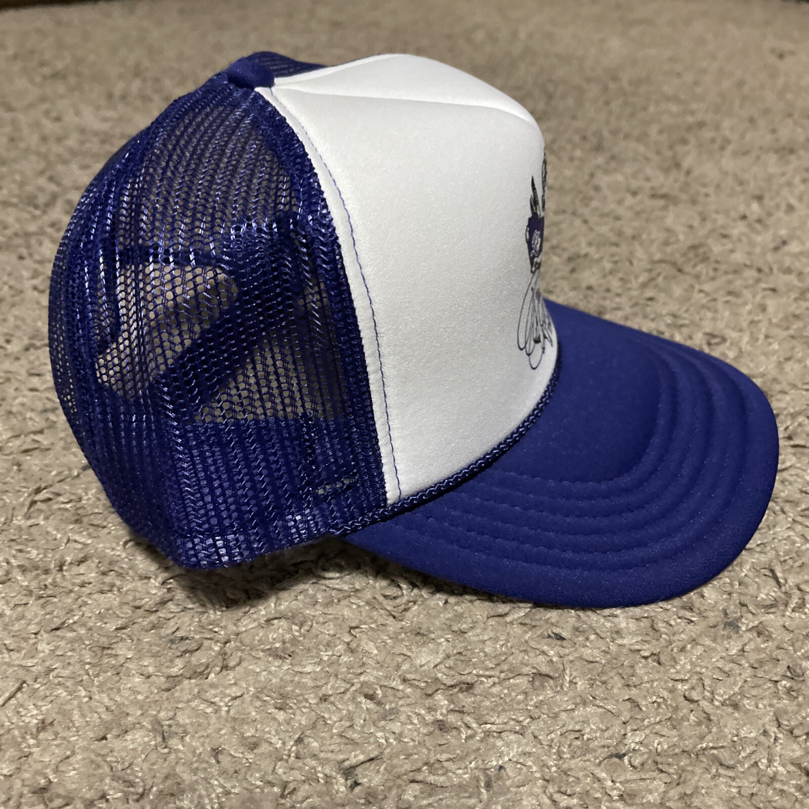 “Rare Roses” FTC Purple Finer Things In Life Baseball Cap Hat Mens Trucker