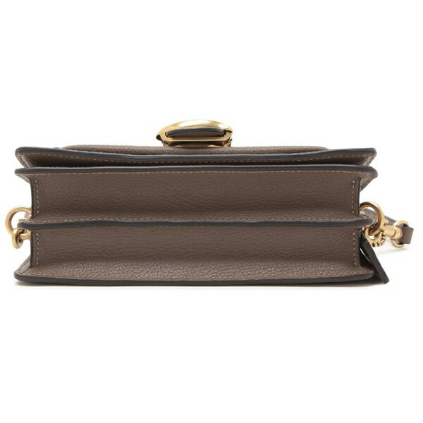 COACH Tabby Shoulder Bag 20 Leather Crossbody B4 Darkstone CY201 size Small