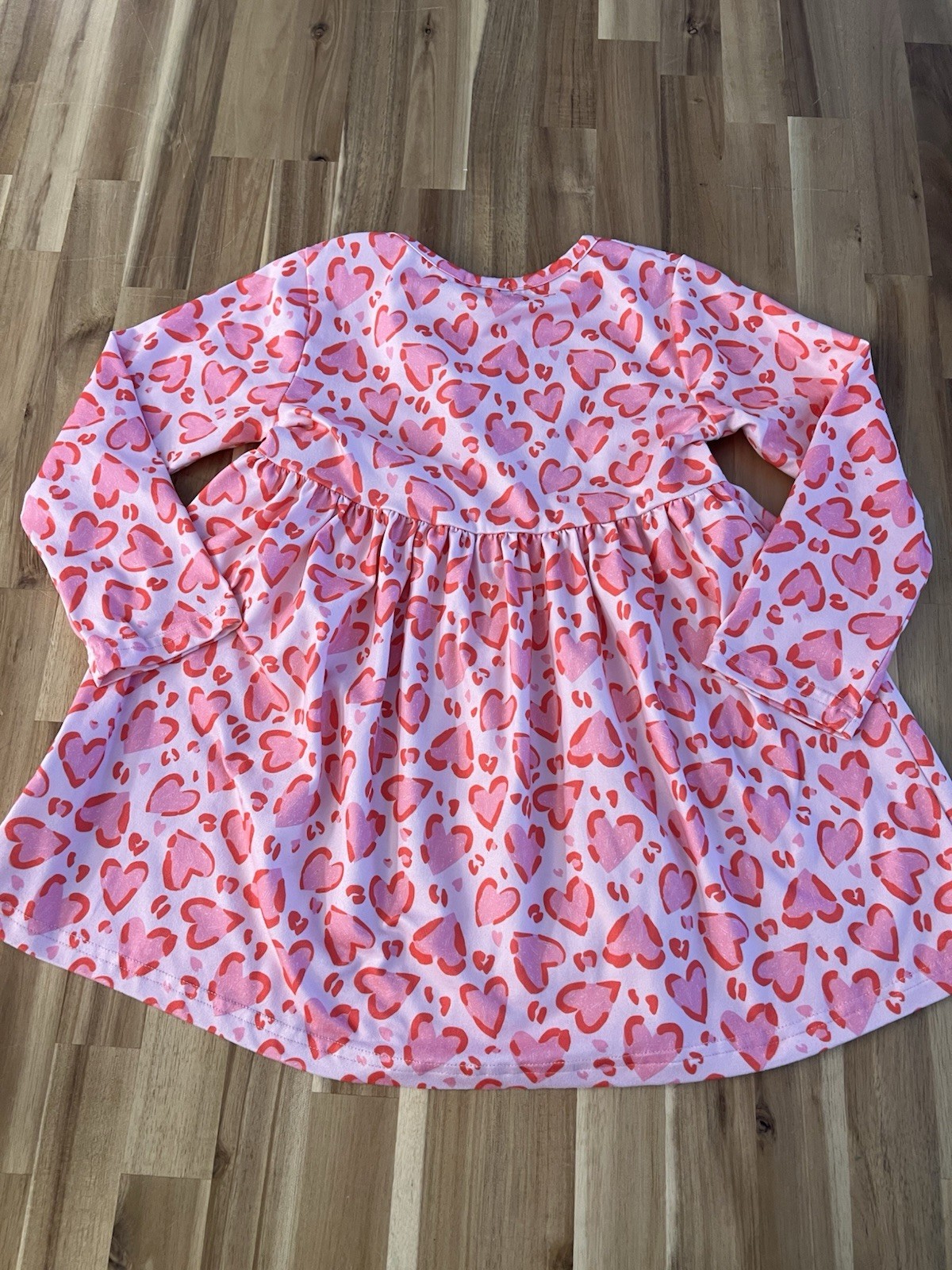 Pete And Lucy Valentines Day Dress 6 6x Pink Red