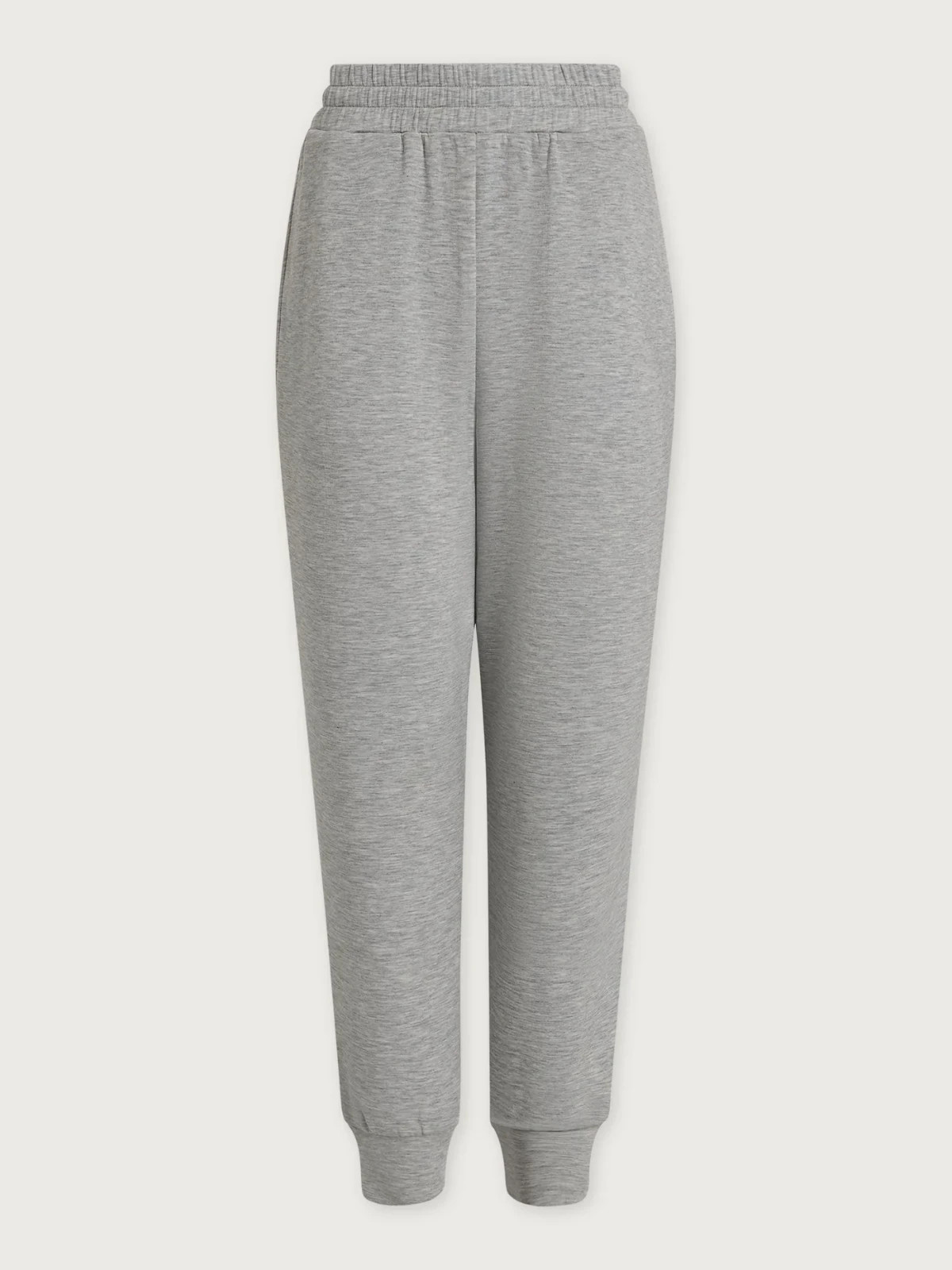 Varley The Slim Cuff Pant 27.5″ in Light Grey Marl, Size X-Small