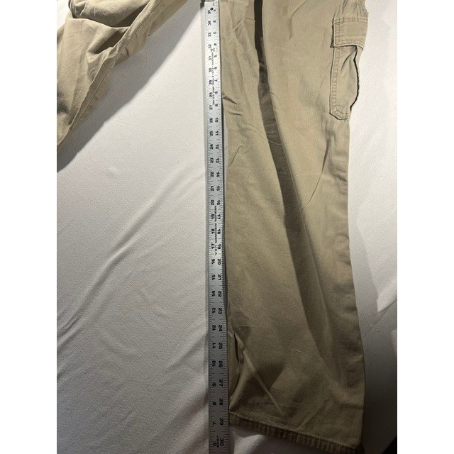 Wrangler ATG Cargo Pants Mens 32×30 Khaki Tan Excellent Stretch Utility Outdoor
