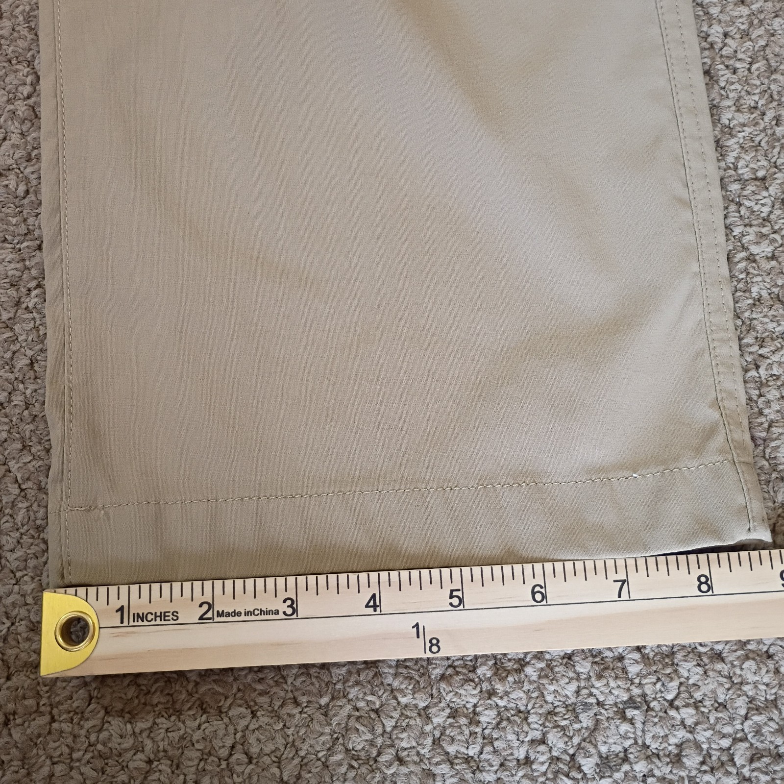 Eddie Bauer Men’s Beige Pants Size 38 X 32 Hiking and Convertible Zip-Off Legs
