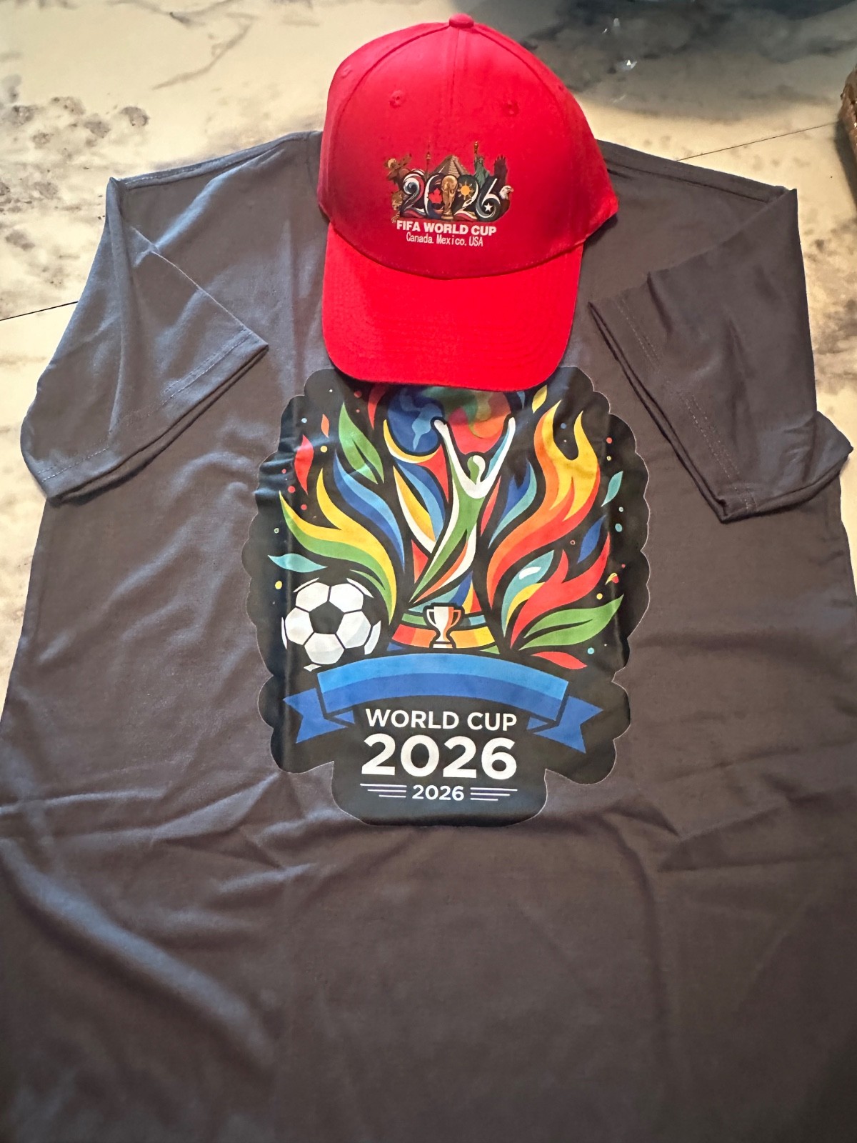 2026 FIFA World Cup Shirt And Hat Bundle