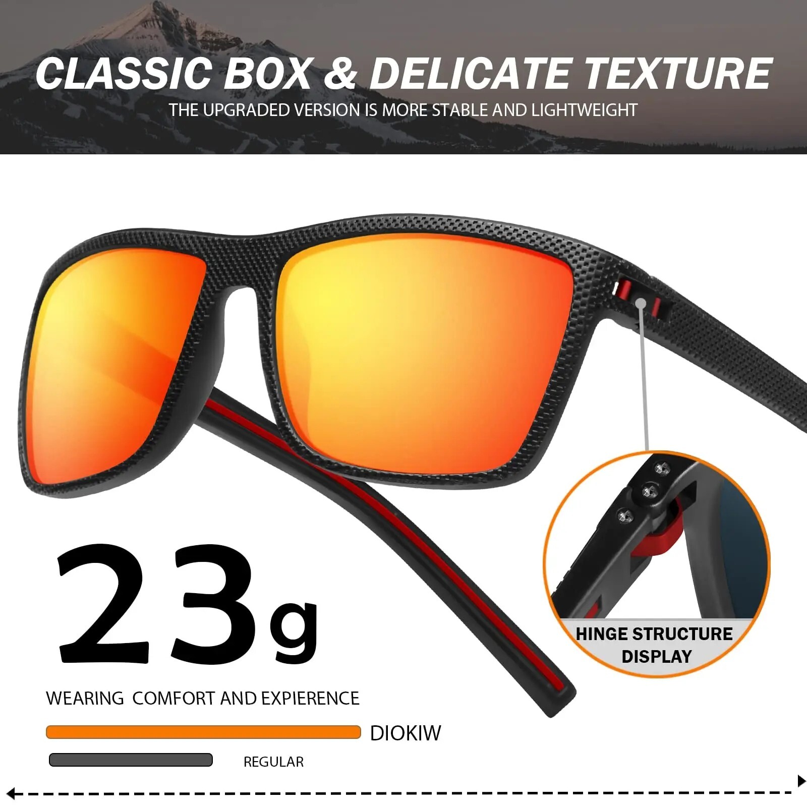 3/4 Pack UV400 Polarized Colorful Sunglasses for Men Women Driving Fishing Gift