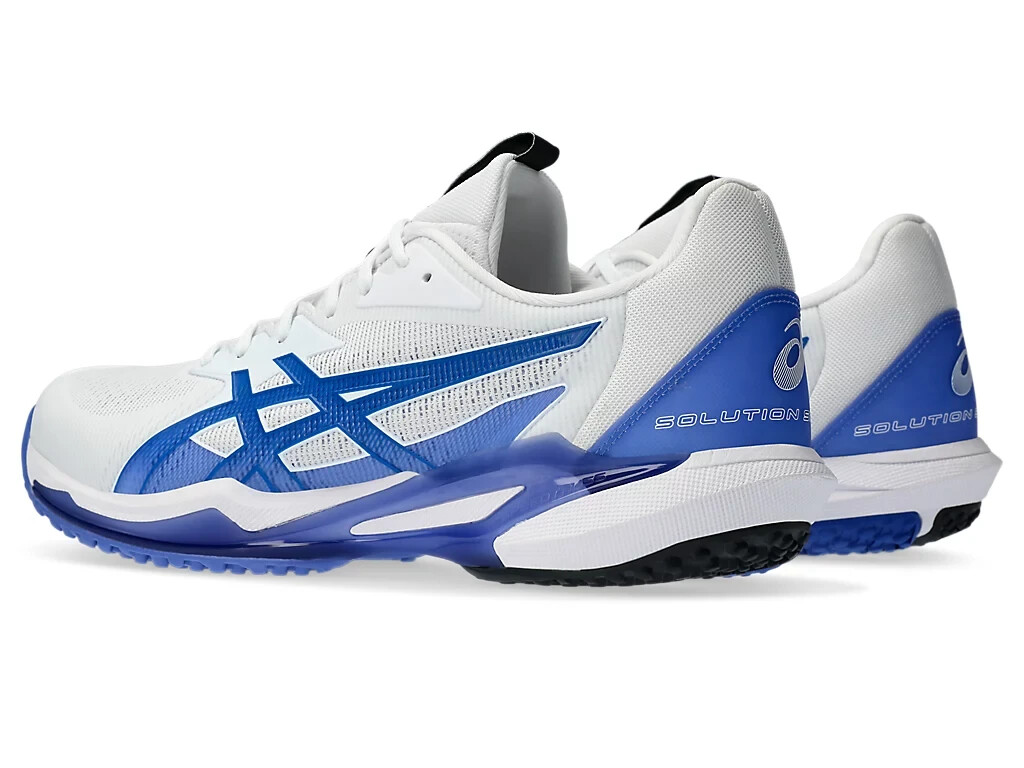 ASICS Men’s Tennis Shoes SOLUTION SPEED FF 3 OC 1041A439-100 White/Tuna Blue