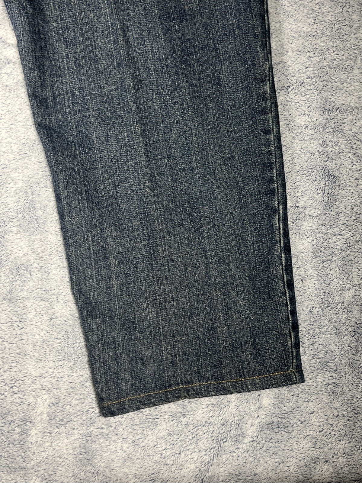 Signature Levi Strauss Jeans Mens 44×30 Relaxed Straight Leg Blue 100% Cotton