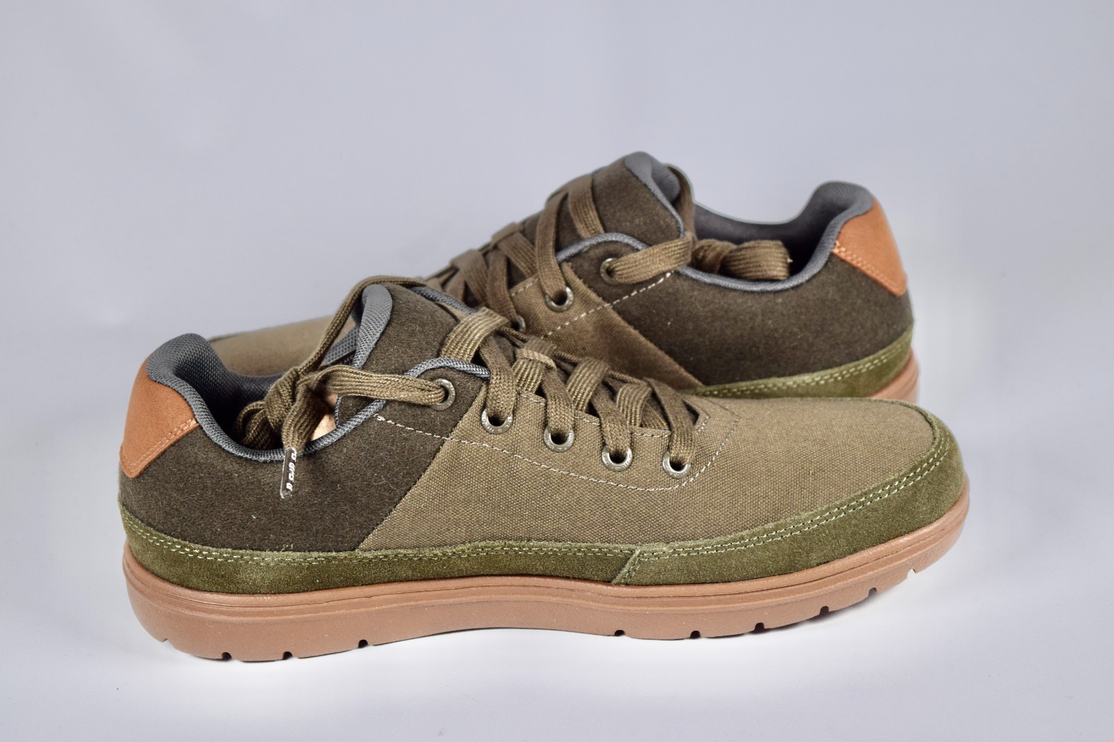 Lems Chillum Canvas Barefoot Shoes Spruce Minimalist Zero Drop Men 6.5 Women 8