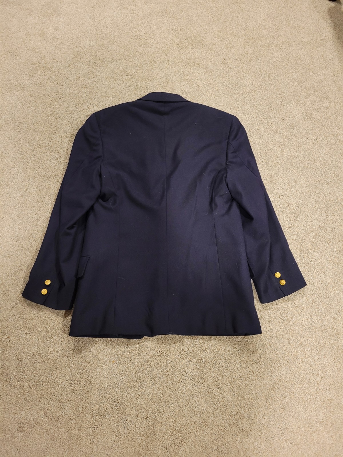 J Press Navy Blazer Wool Mens Size 40S Ivy Trad