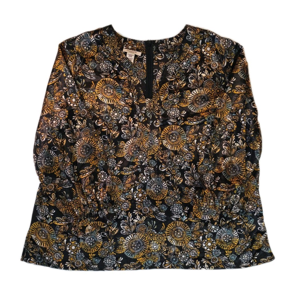 Covington Floral Long Sleeve Blouse – Size 24