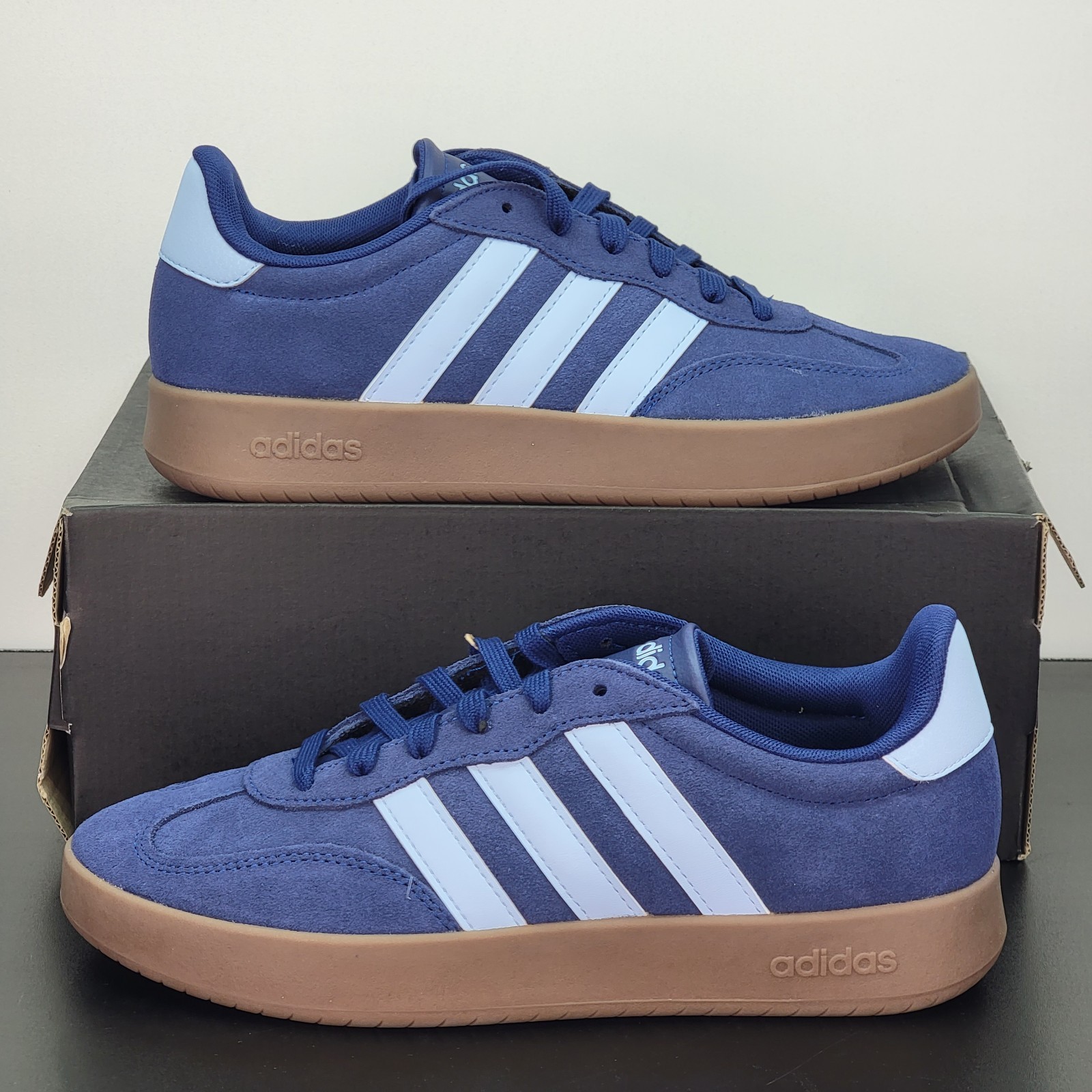 Adidas Barreda Men’s Size 10 Athletic Shoes Blue Athletic Footwear Sneakers