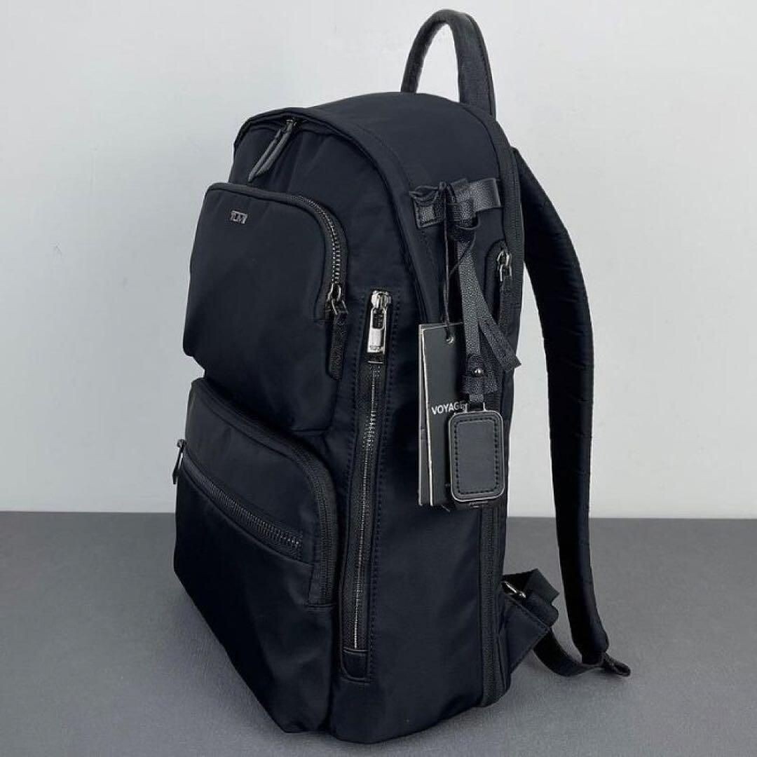 TUMI VOYAGEUR Montana Backpack Black Nylon Gunmetal Business outlet New