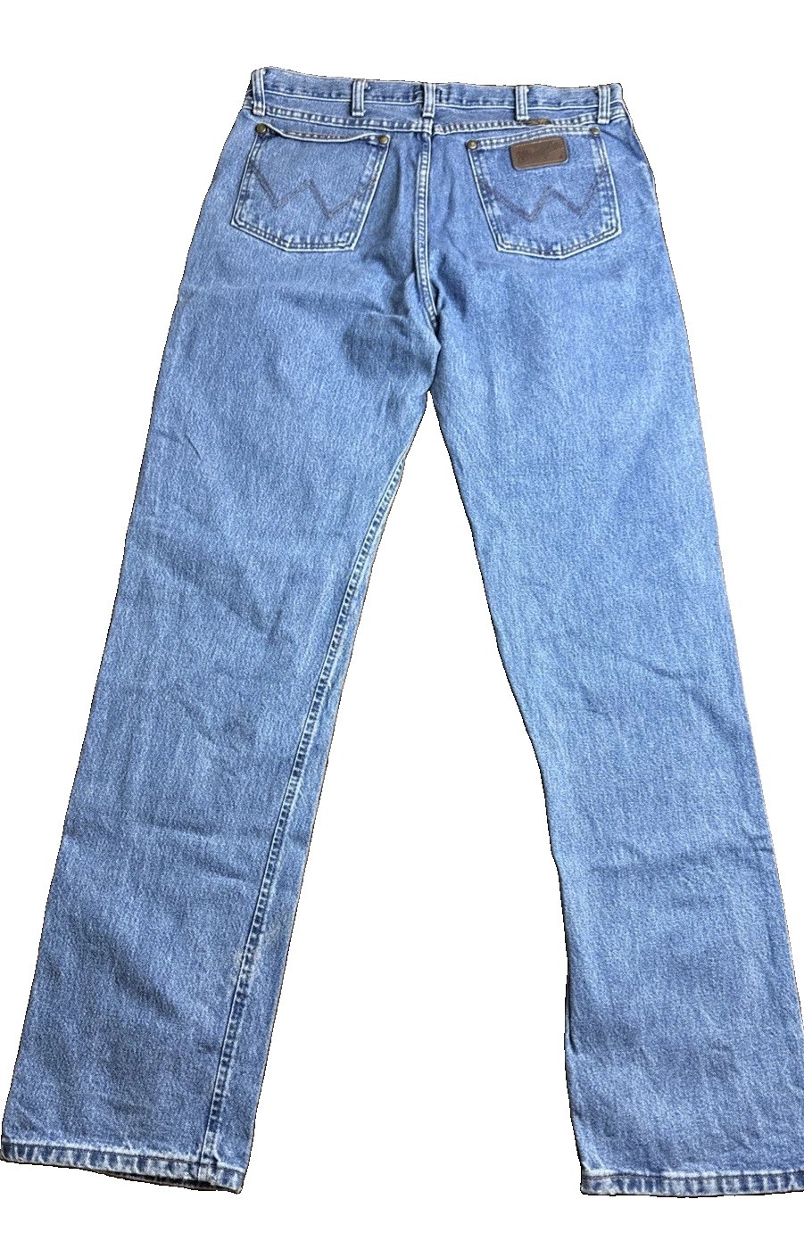 Wrangler 47MWZ Cowboy Cut Jeans Men’s 34×36 Blue Regular Fit Premium Denim #465