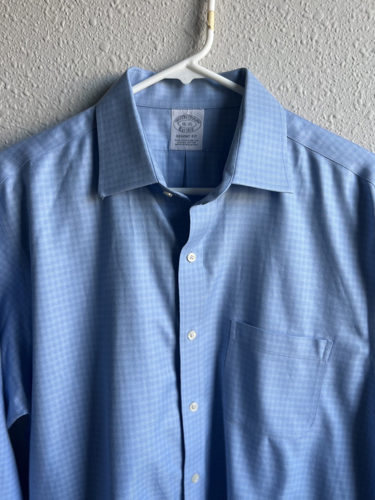 Brooks Brothers Regent Non Iron Supima Cotton Button Down Shirt sizse 16-35