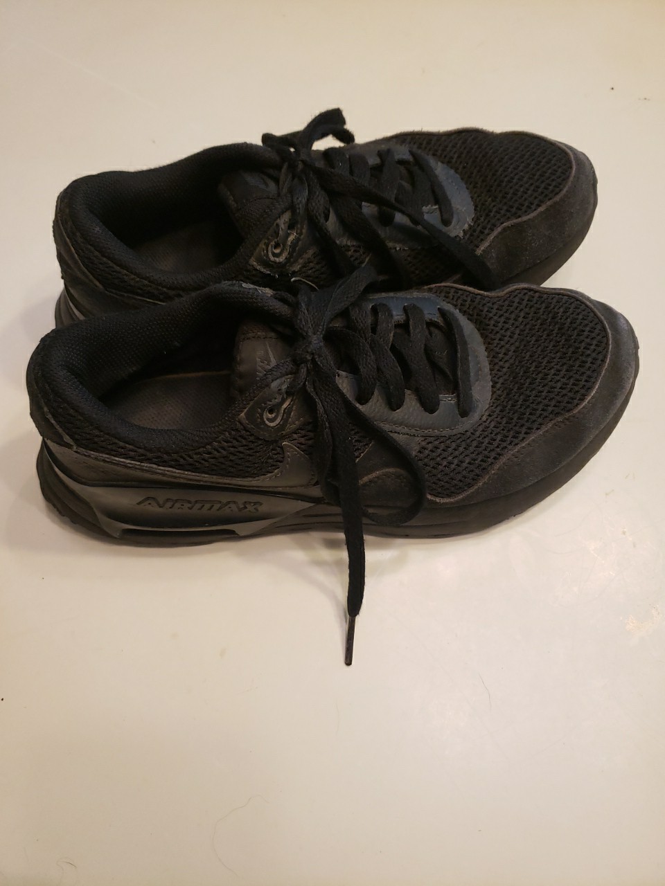 Nike Air Max SYSTM Mens Triple Black Running Shoes DM9537-004 Size 7