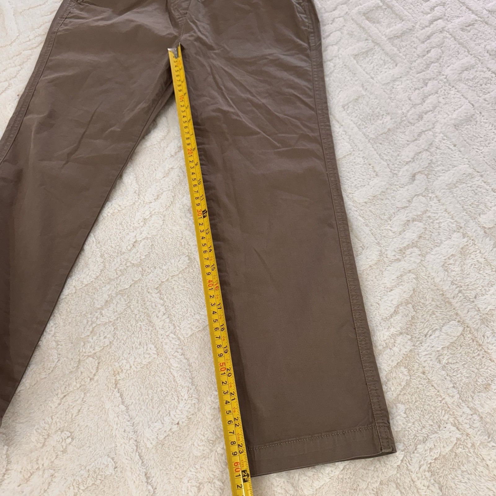 Pistola Gray In Style Straight Chinos Pants Women 2 Size XS Casual Relax Pull On