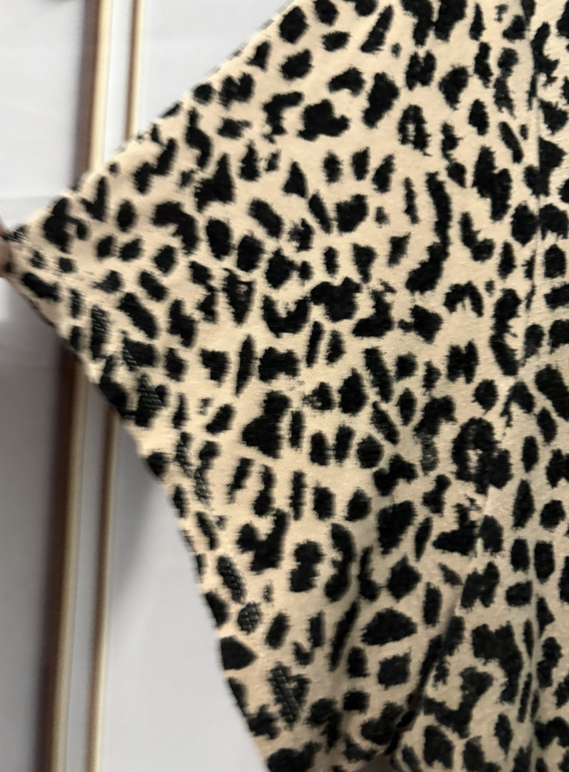 Nine West Essential Soft Spun Animal Leopard Print TShirt Short Sleeves SizeXXL