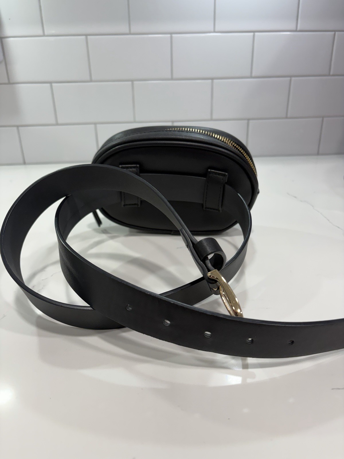 DKNY Leather Bum Bag