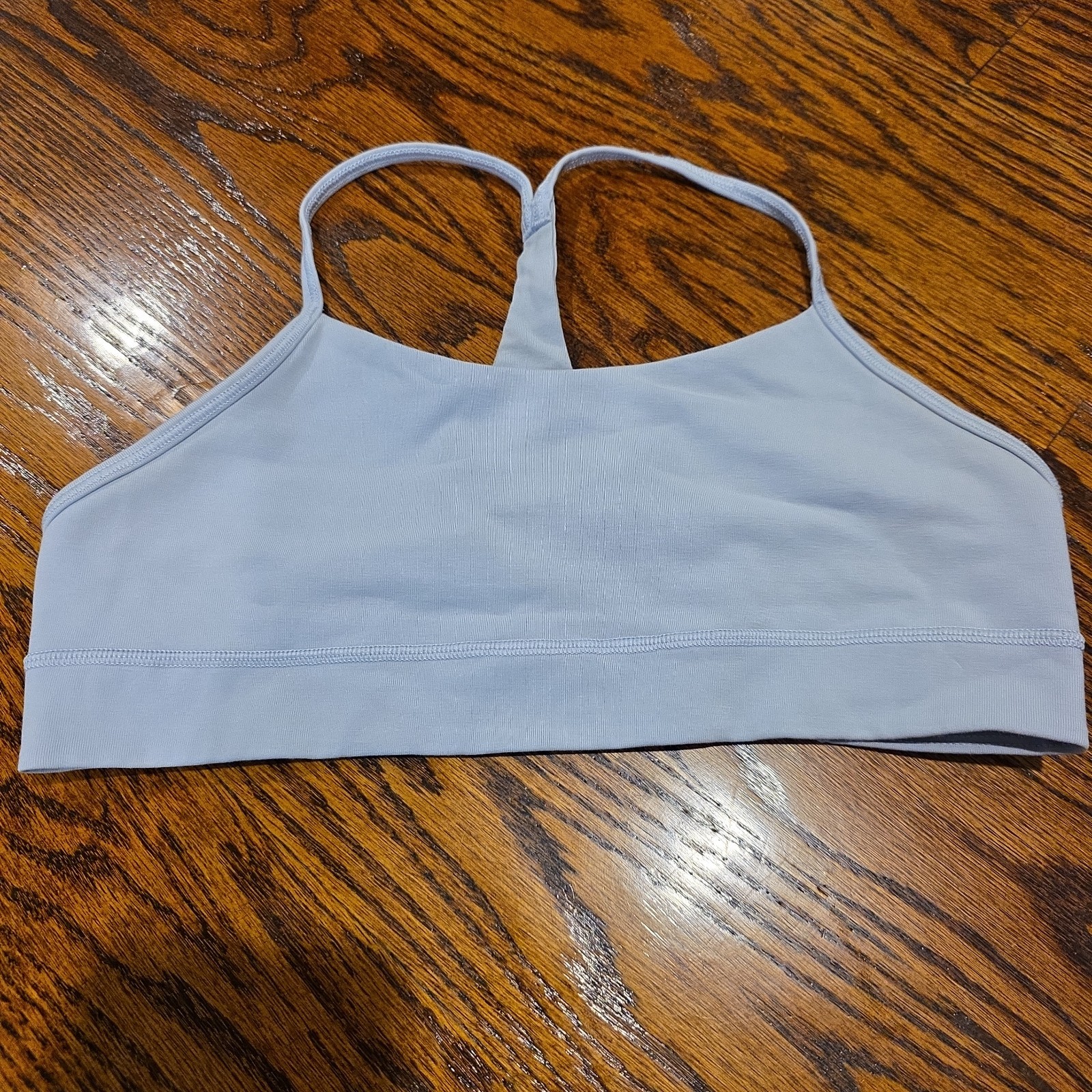 Atheta Girls Size XL/14 All Day Sports Bra pale Blue Pre-owned