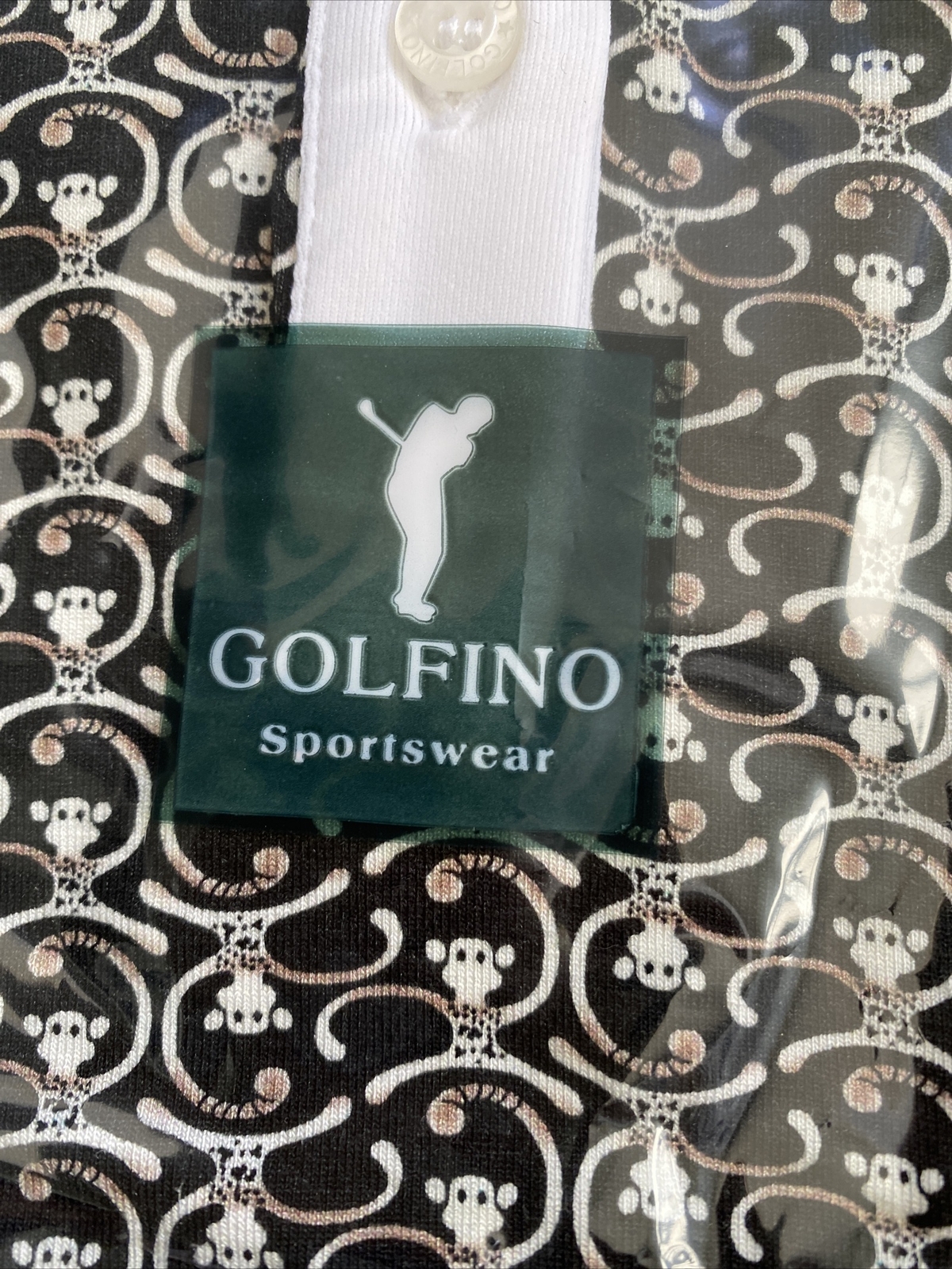 NWT Golfino Ladies Short Sleeve Polo 2330628 890 Black 4 6 8 10 12 14 16 18 NEW