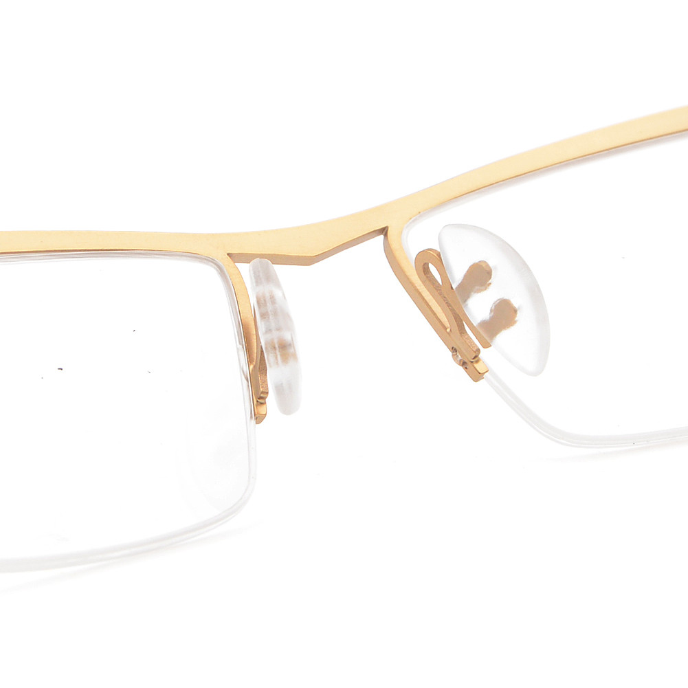 Men’s Half Rimless Photochromic Reading Glasses Single Vision UV400 +0.00 ~+4.00