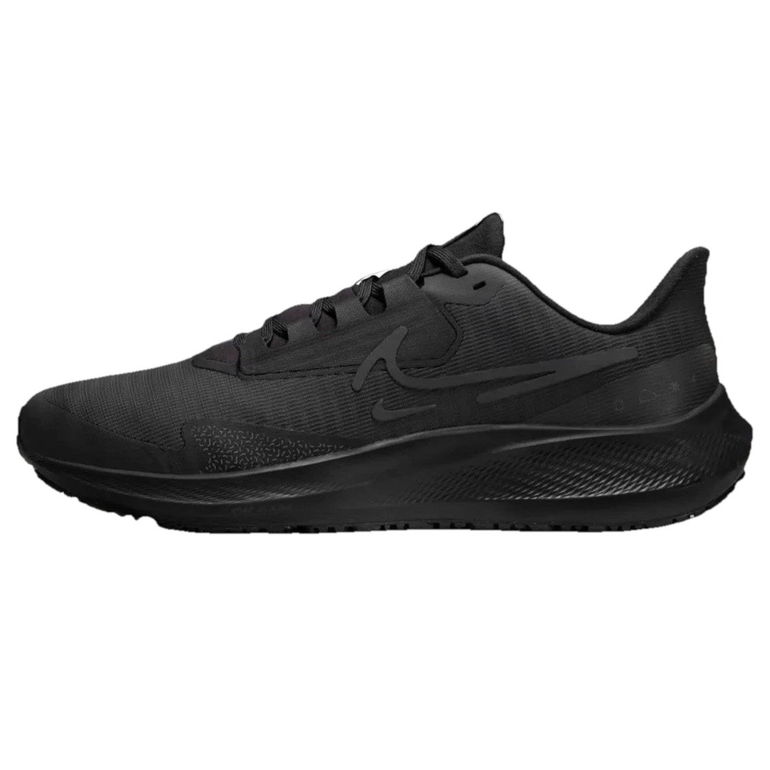 Nike Air Zoom Pegasus 39 Shield Men’s Size 9 Black Athletic Shoes DO7625 001