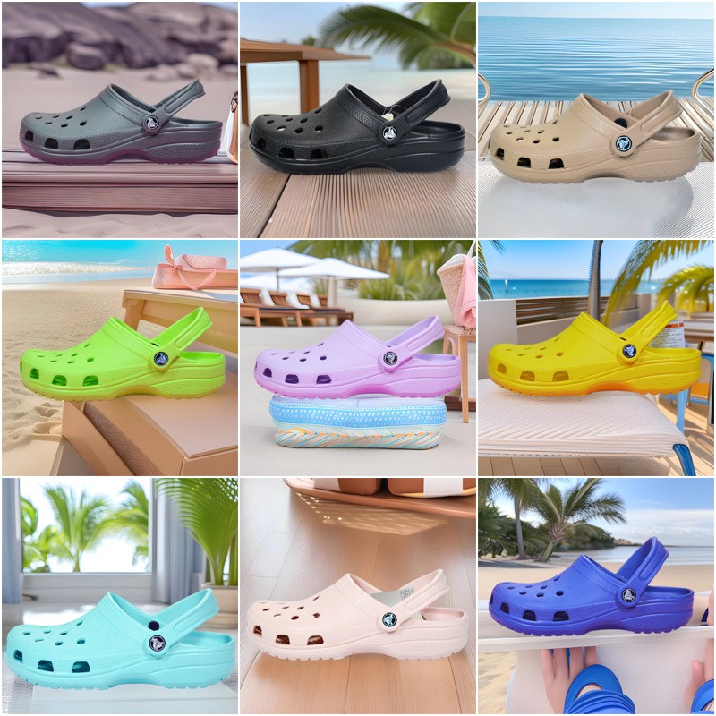 Unisex Crocs Classic Clog Sandals mens womens Shoes kids girls boys slippers