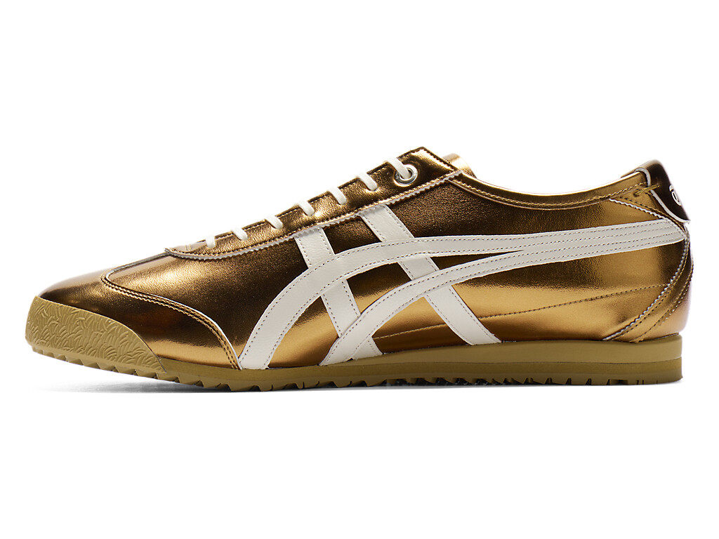 MEXICO 66 SD Metallic Real Leather 1183C468. Onitsuka Tiger Genuine manufacturer