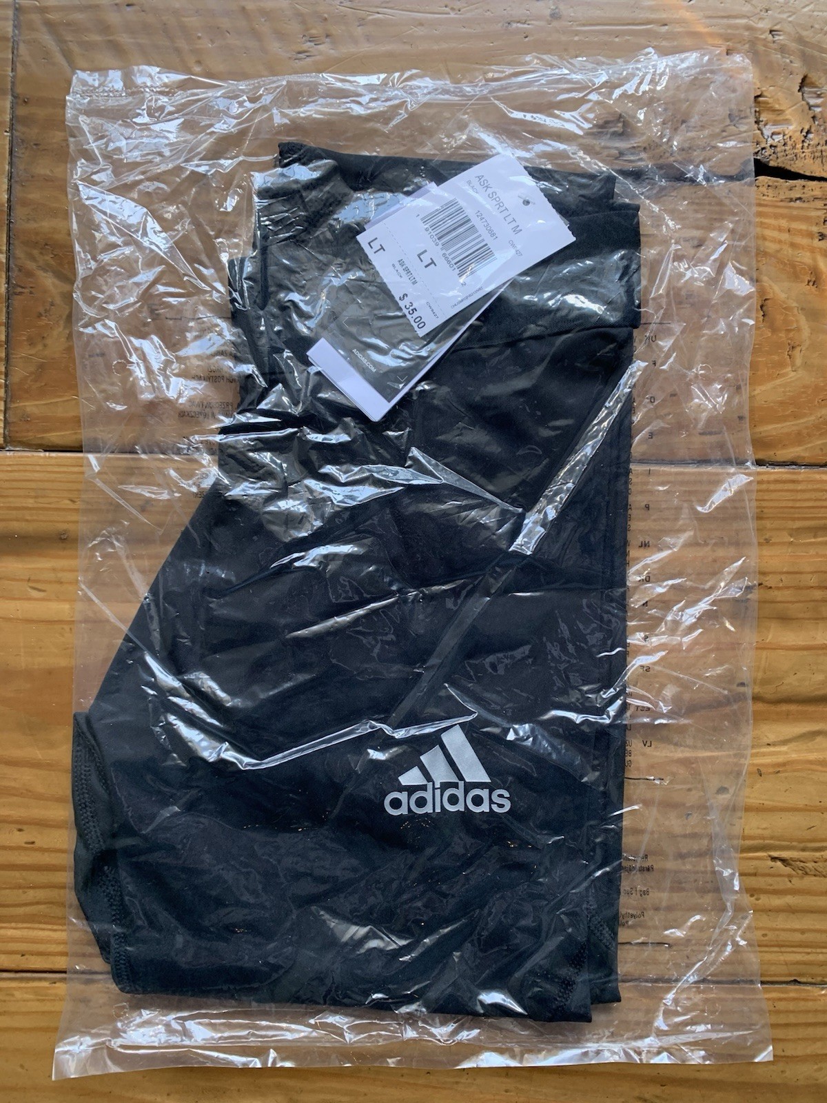 BRAND NEW Adidas Men’s Techfit Long Tights #CW9427 in BLACK in SIZE LARGE LONG