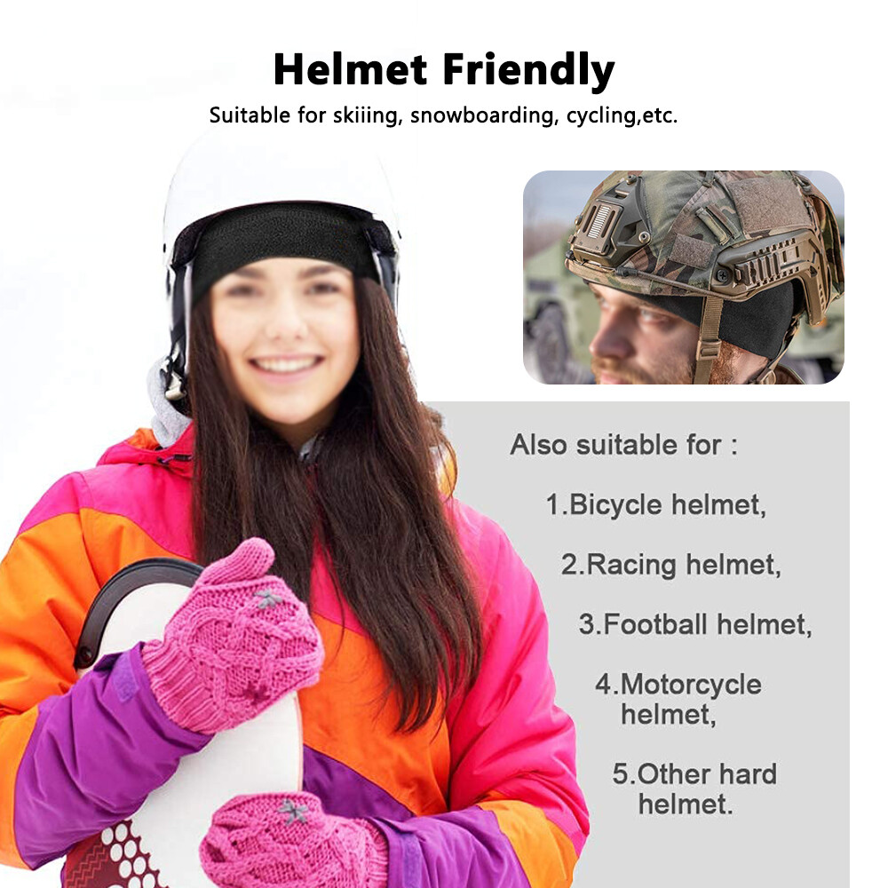 Military Tactical Skull Cap Winter Warm Fleece Windproof Ski Cycling Beanie Hat