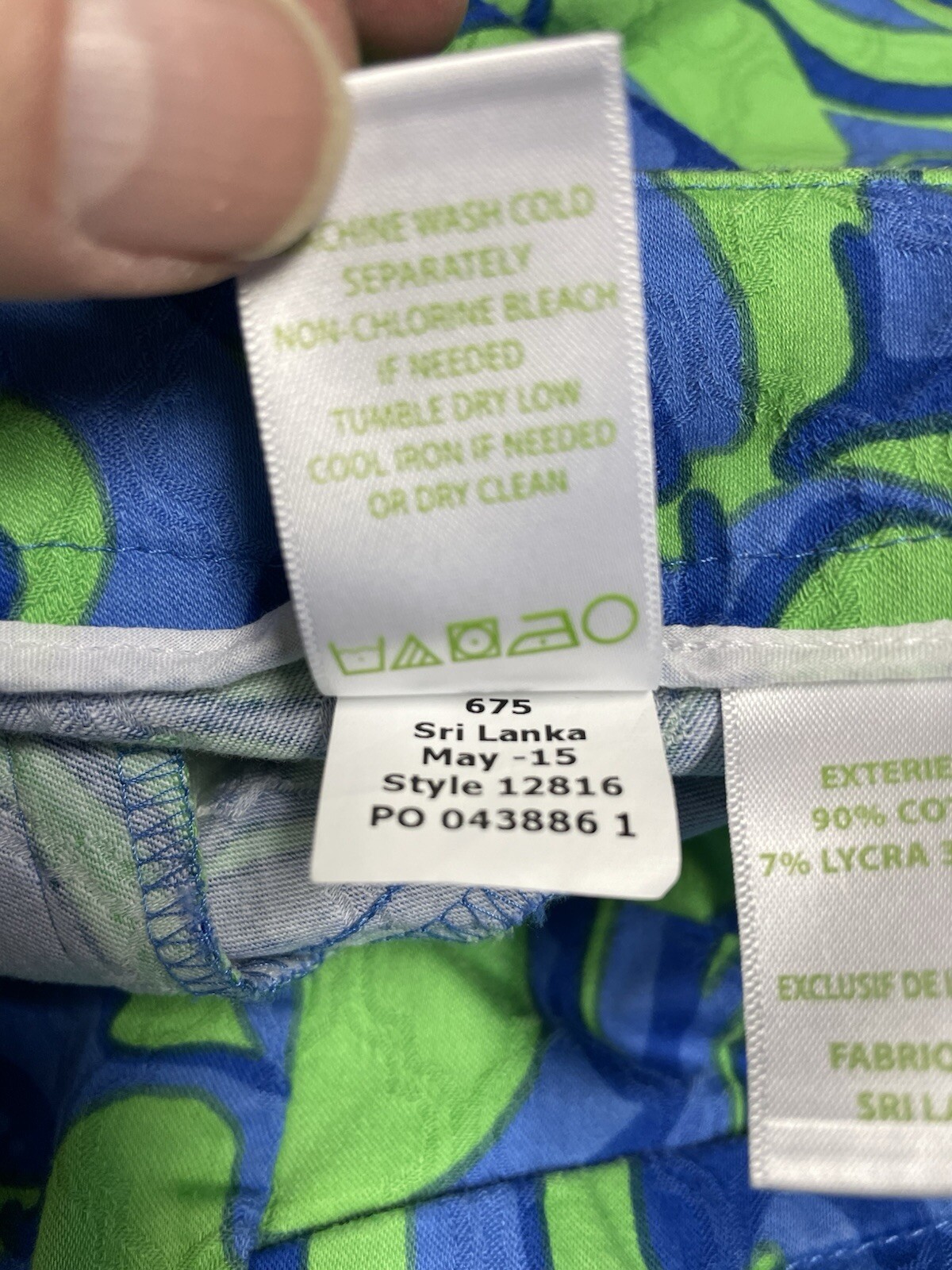 Lilly Pulitzer Kelly Ankle Pant Canopy Green I’m No Angel Swirl Disco Artsy 12
