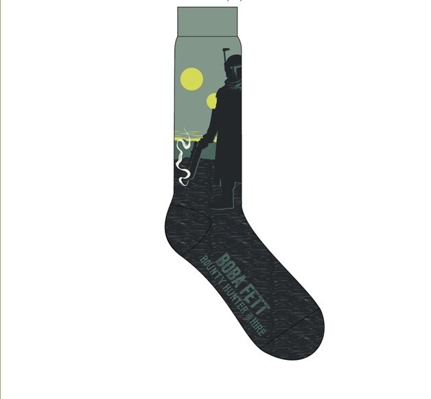 Star Wars Boba Fett Socks – see item description