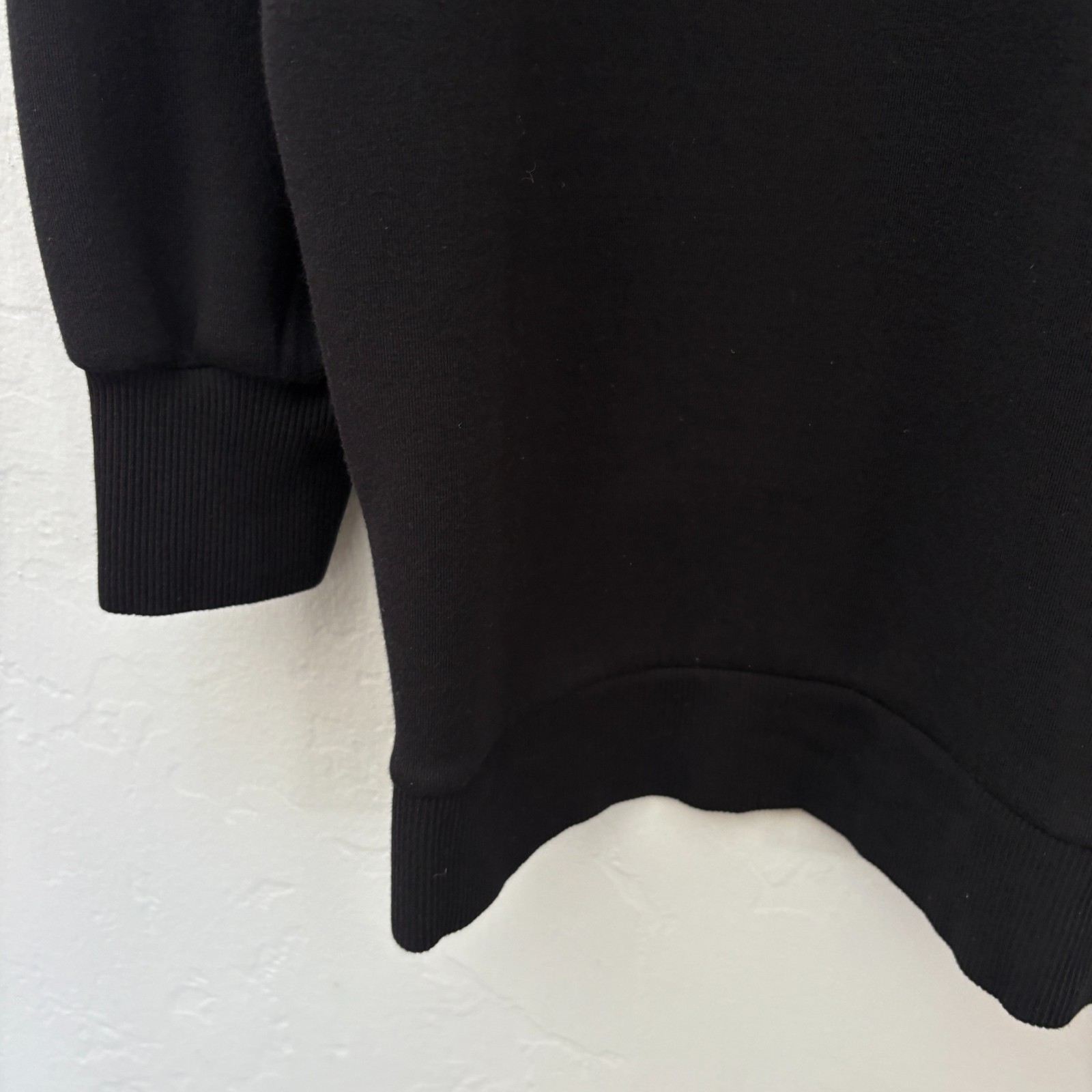 Varley Doublesoft Charter Sweatshirt 2.0 Women Size Medium Black Pullover FLAW