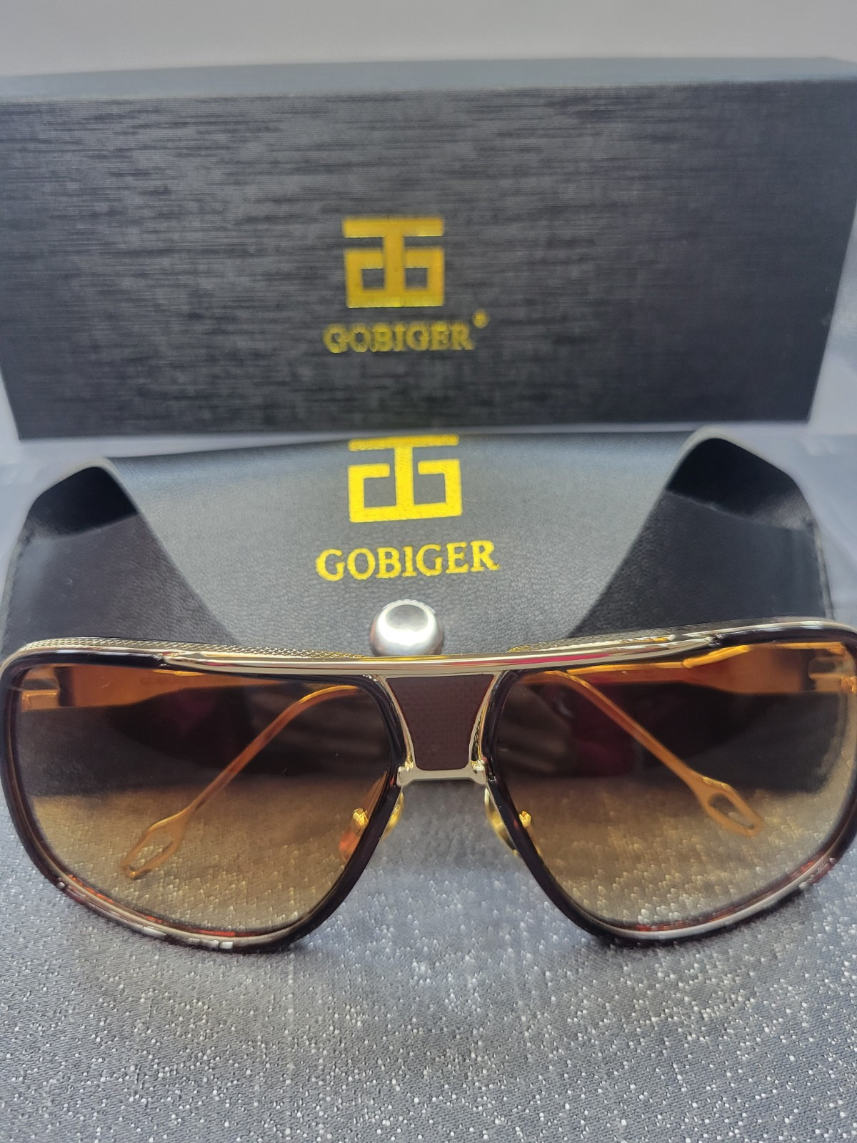 Bulk Sunglasses Lot Set Of 2 ProAcme & GoBiger With Protective Case Included
