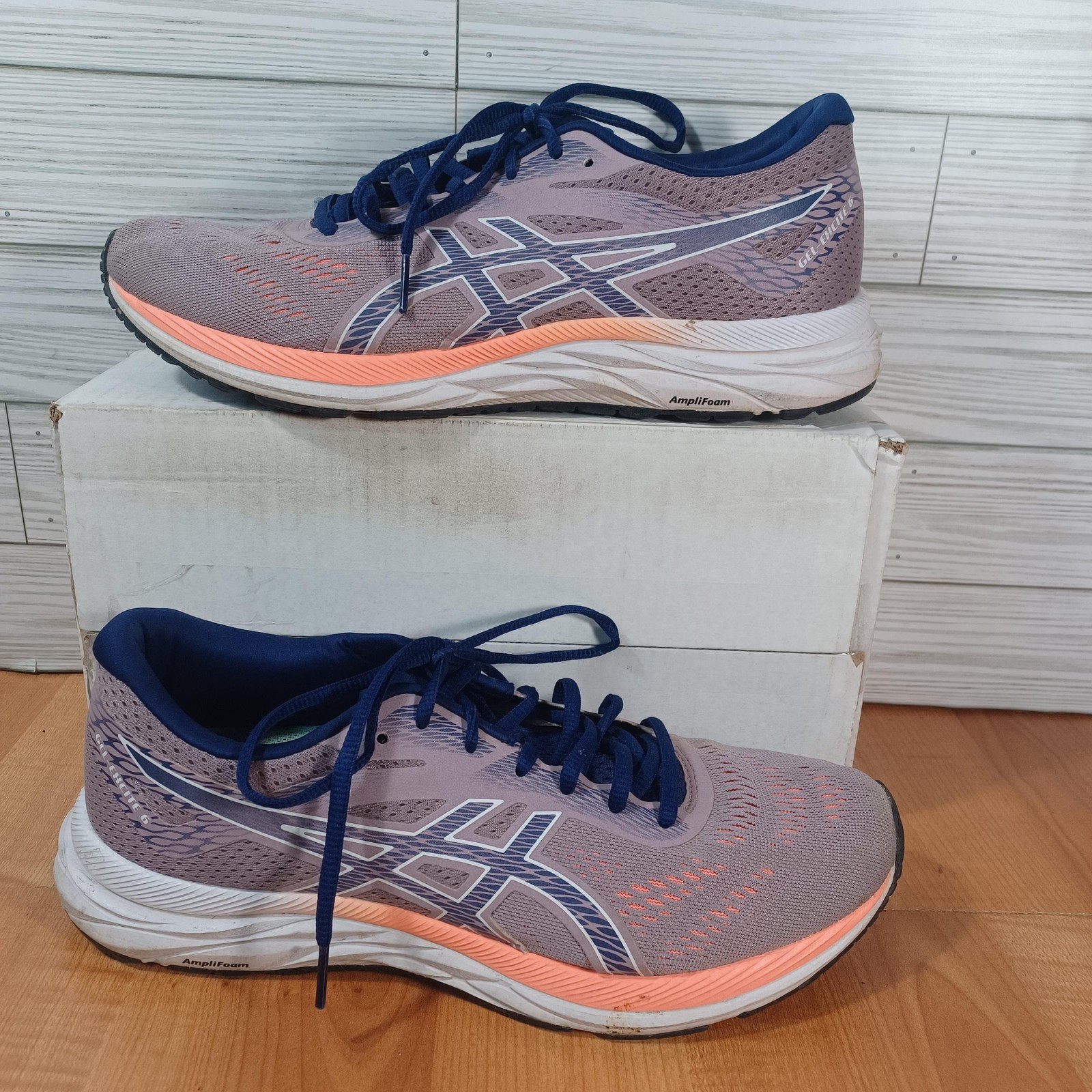 Asics Gel-Excite 6 Shoes Womens Size 11 Running Violet Blush AmpliFoam 1012A150