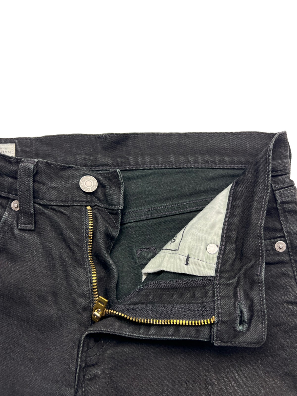 Levi’s 500 Series Men’s Stretch Jeans Black Regular Fit W29 L30