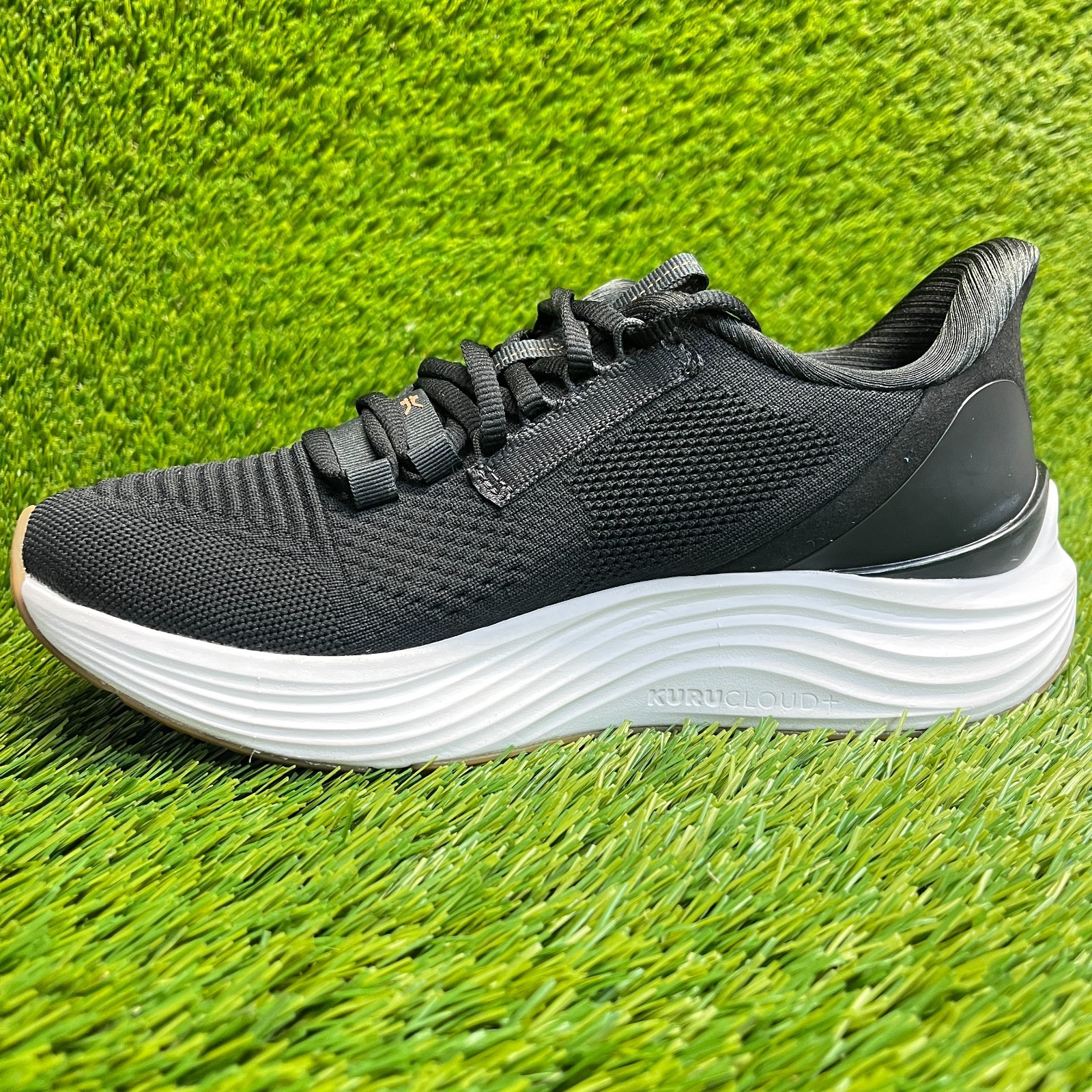 Kuru Atom 2 Womens Size 8 Black White Athletic Running Walking Shoes Sneakers
